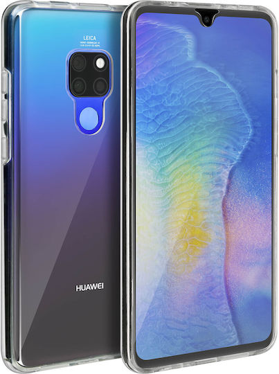 360° Case Huawei Mate 20 Flexible Front & Rigid Back – Transparent