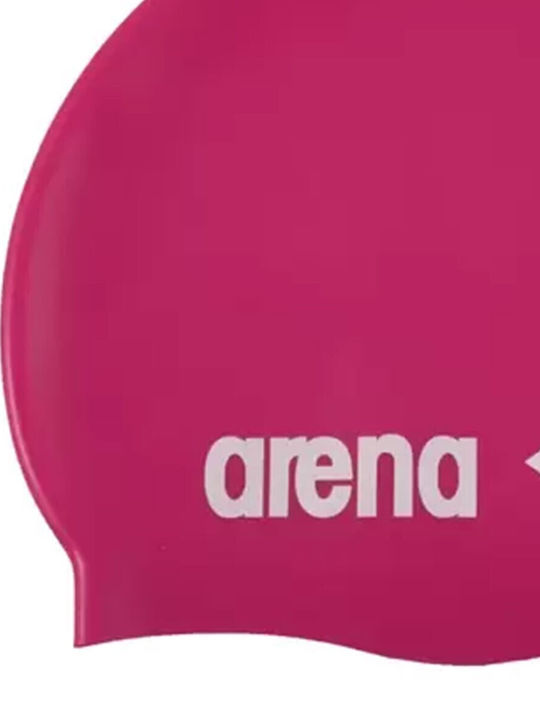 Arena Silicone Adults Swimming Cap Pink