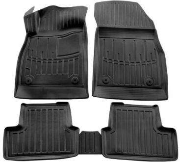Umbrella Set Covorașe Față și Spate 4buc din Furtun pentru Chevrolet Cruze 2008-2016 Negre