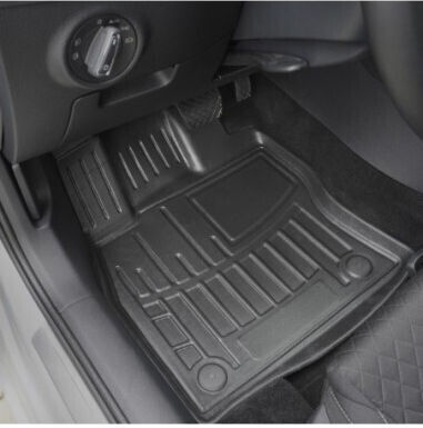 Umbrella Set Covorașe Față și Spate 4buc din Furtun pentru Citroen C4 2012-2017 Negre