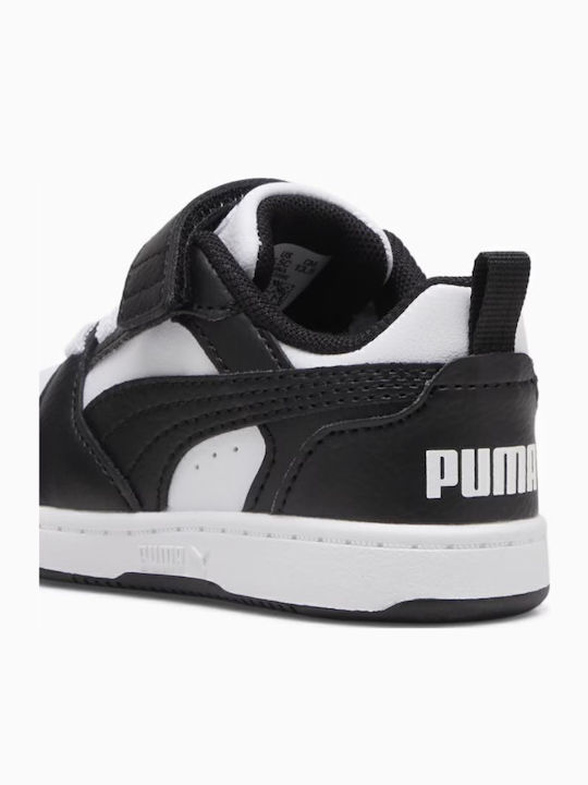 Ac+ Ps Kinder Sneakers mit Klettverschluss Weiß