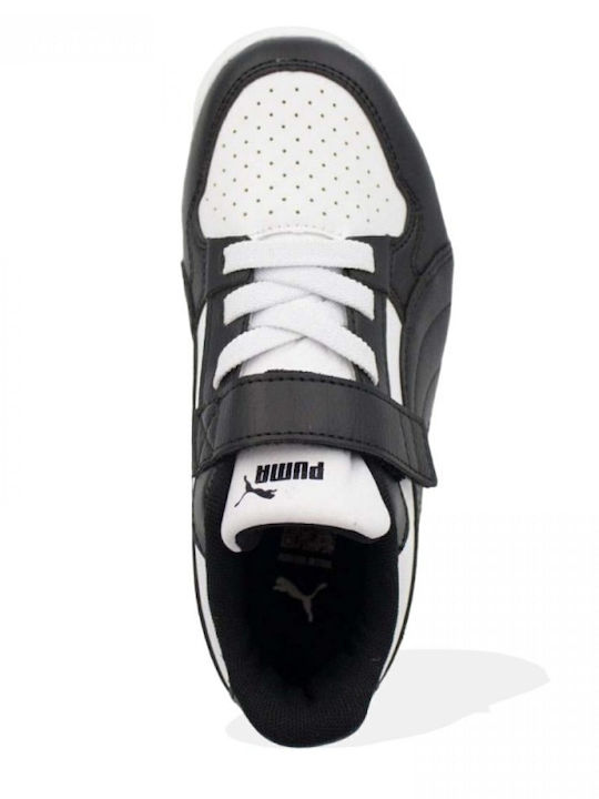 Ac+ Ps Kinder Sneakers mit Klettverschluss Weiß
