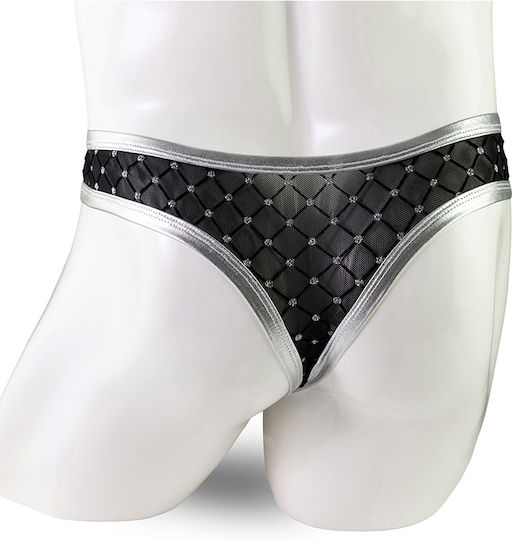 Comfort Ανδρικό Sexy String Μαύρο