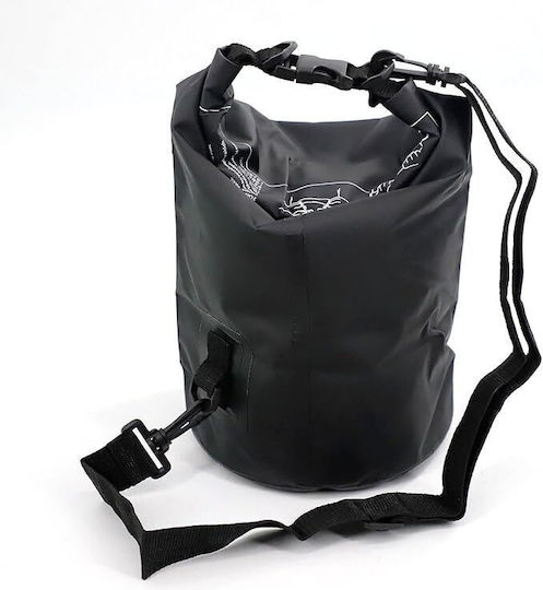 Ocean Pack Στεγανός Σάκος Ώμου / Χειρός 20lt Μαύρος