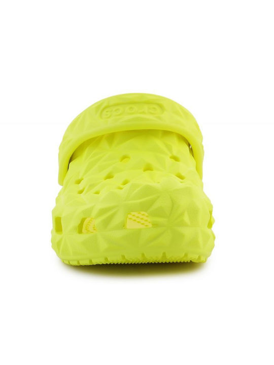 Crocs Classic Children's Beach Shoes Yellow