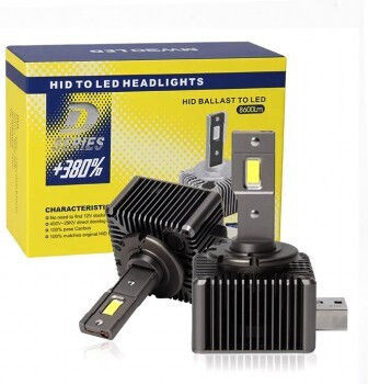 Set de 2 LED Plug Play D3s Canbus 6000k 70w 8600 Lm 12-24v