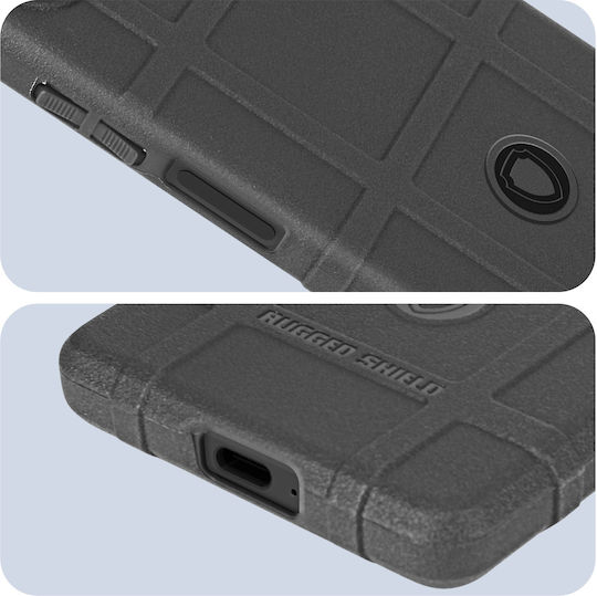 Case Sony Xperia 5 V Shockproof Silicone Rugged Shield 3d Pattern Black