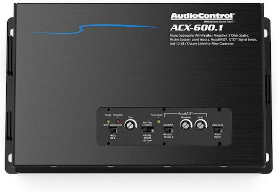 AudioControl Ενισχυτής Αυτοκινήτου 1 Καναλιού