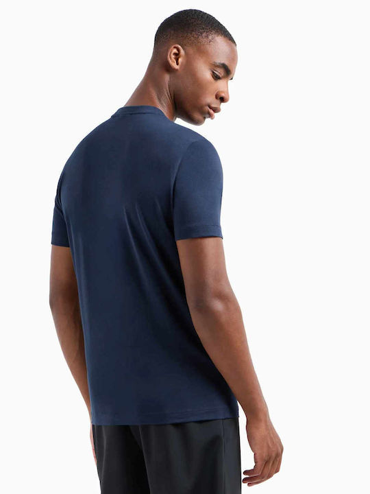 Emporio Armani Men's Short Sleeve T-shirt Navy Blue