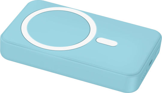 Moxie MagSafe Power Bank 5000mAh 10W Γαλάζιο
