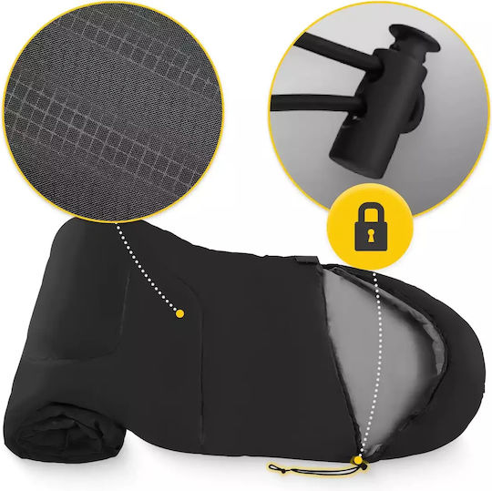 4FIZJO Sleeping Bag Μονό Μαύρος