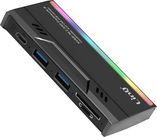 LinQ USB-Hub 2 Anschlüsse USB 3.0 mit USB-C Anschluss