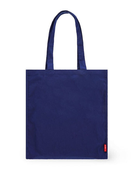 Legami Milano Cotton Shopping Bag in Blue color