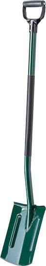 Lopată dreaptă Kadax 118cm metalică pentru grădină ergonomică și robustă