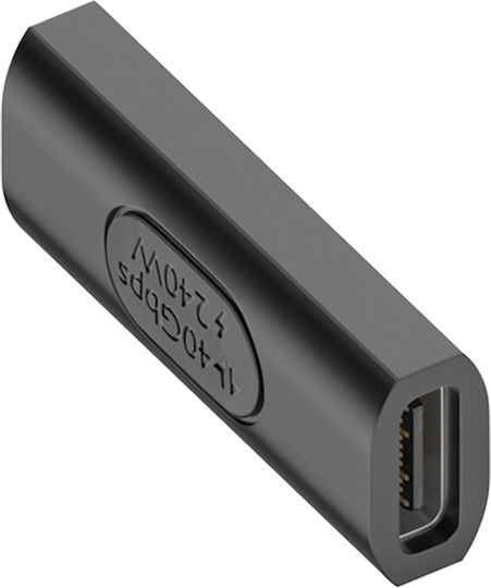Avizar Конвертор USB-C Женски В USB-C Женски 1 Брой ADA-240W-C2C