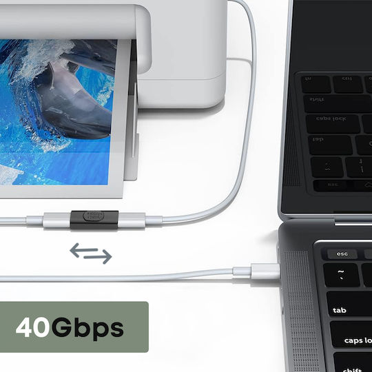 Avizar Конвертор USB-C Женски В USB-C Женски 1 Брой ADA-240W-C2C
