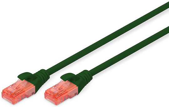 Digitus U/UTP Cat.6 Ethernet Network Cable 2m Green 1pcs