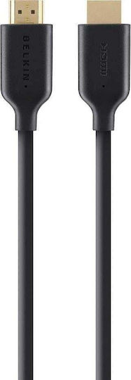 Belkin High Speed HDMI 1.4 High Speed 1080p 120Hz Cable HDMI Male - HDMI Male 2m Black