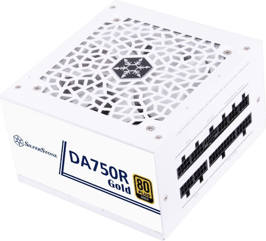Silverstone DA750R 750W Λευκό Τροφοδοτικό Υπολογιστή Full Modular 80 Plus Gold