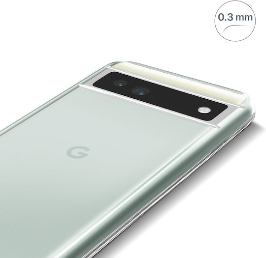 Case Google Pixel 6a Silicone Gel Flexible Ultra-thin 0.3mm Transparent