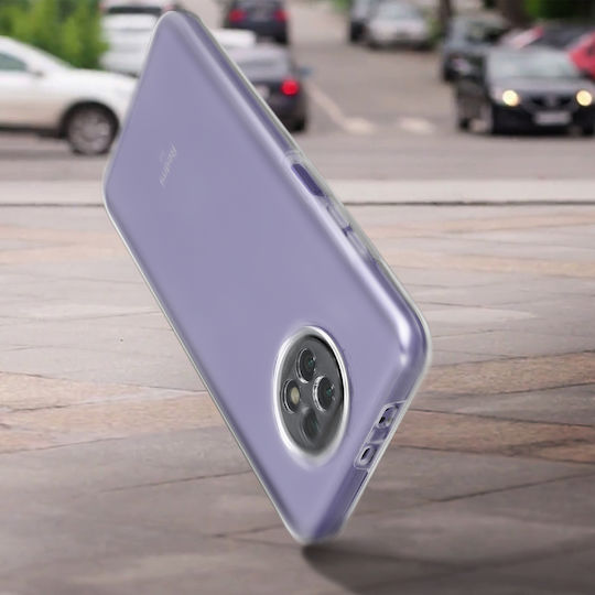 360 Full Cover Case Xiaomi Redmi Note 9T 5G Flexible Front and Rigid Back Transparent