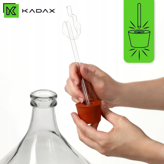 Kadax Rubber Stopper Wine Balloon Bottle Lady's Jug