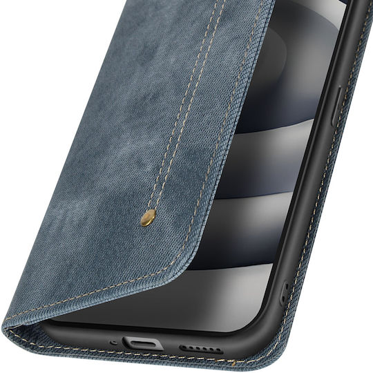 Avizar Фолио Калъф за Nothing Phone 2a, Портфейл с Капак, Петнист Син