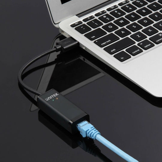 Unitek Y-1468 Αντάπτορας Δικτύου USB με Ενσύρματη Σύνδεση Ethernet