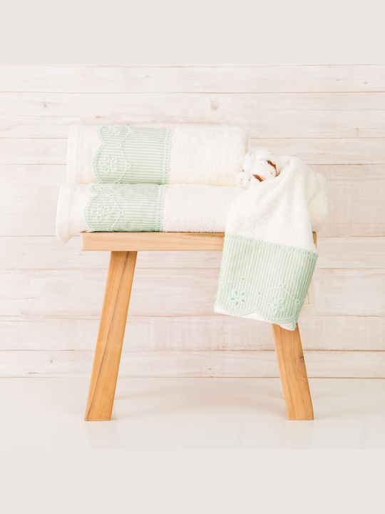 Borea 3pc Bath Towel Set Pretty Physical