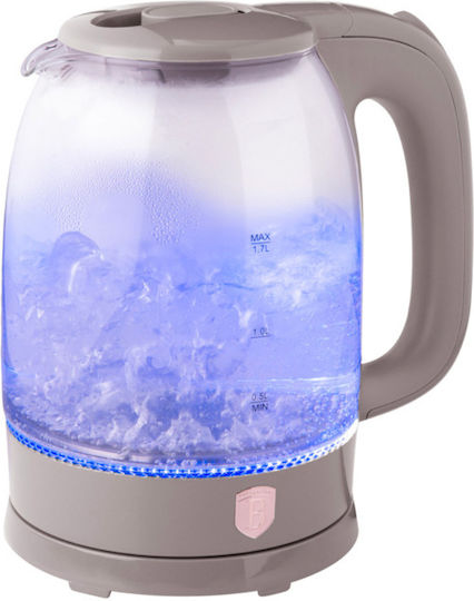 Berlinger Haus Βραστήρας 1.7lt 2200W Καφέ