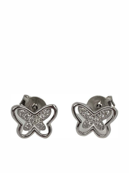 925 Silver Butterfly Earrings