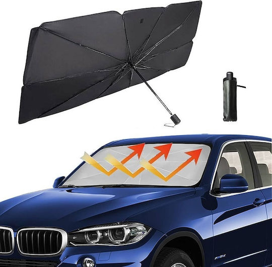 Internal Car Windshield Sunshade Umbrella 140x80cm