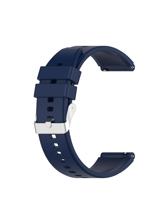 Каишка Силикон Сребрист (Huawei Watch GT Runner - Хуавей Уотч ГТ Рънър)