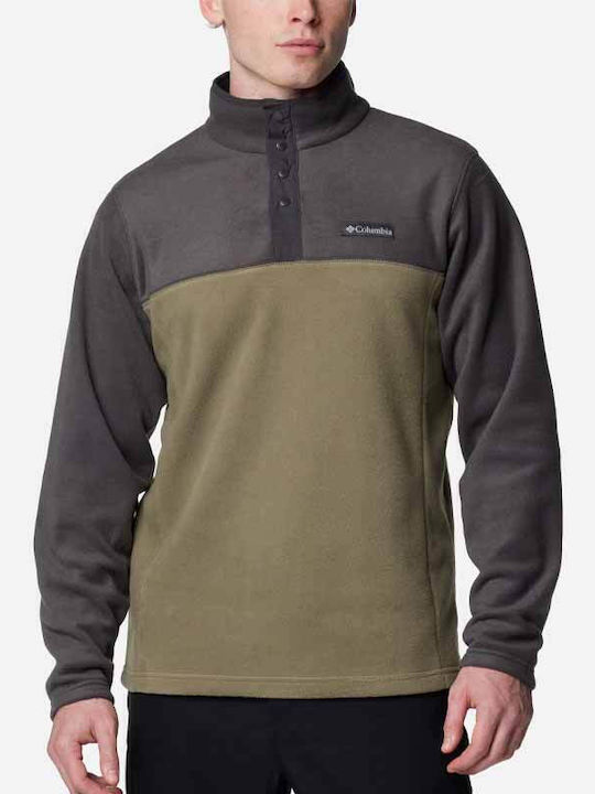 Steens Mountain Sportlich Langarm Mehrfarbige Herrenbluse