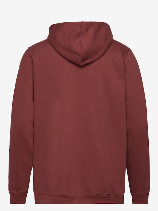 Trek Sweatshirt with Hood Burgundy