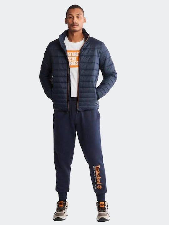Kennebec River Sweatpants with Elastic Blue