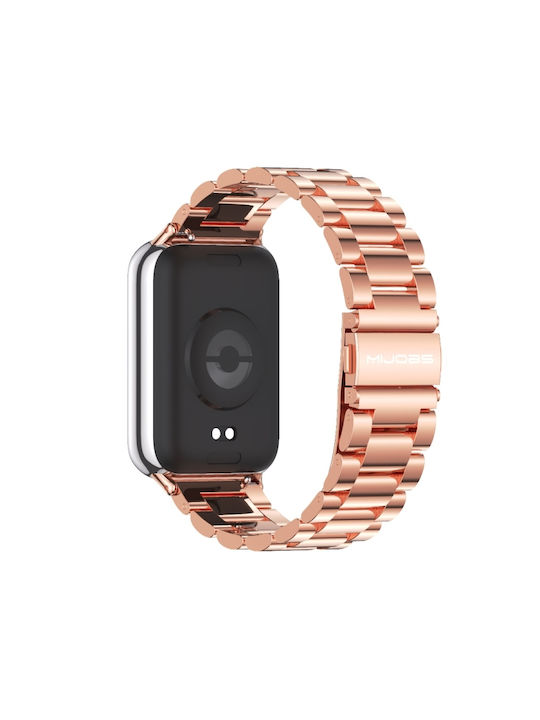Mijobs Strap Stainless Steel Rose Gold (Redmi Watch 4 / Redmi Watch 5)