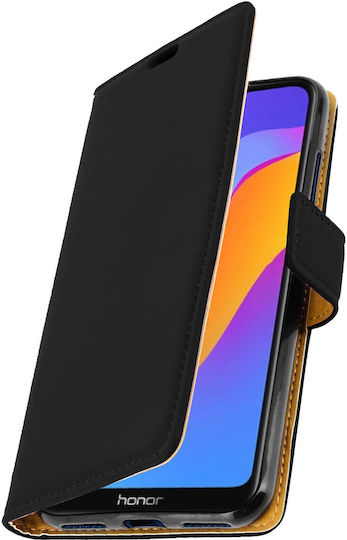 Carcasă Slim Flip Book Stand Portofel Honor 8a Huawei Y6 2019 Negru
