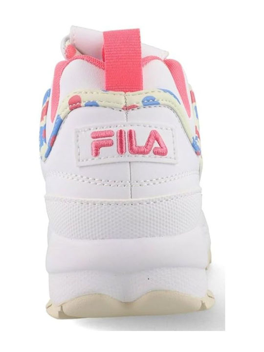 Fila Kids Sneakers High White