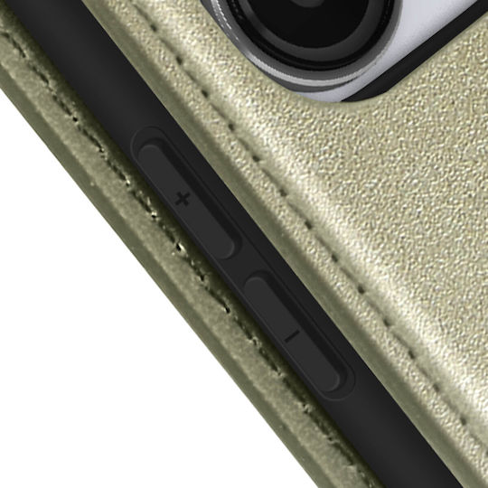 Flip Case Oppo Find X5 Pro Magnetic Card Holder Video Support Gold