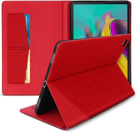 Avizar Flip Cover Dauerhafte Rote (Samsung Galaxy Tab S5e)