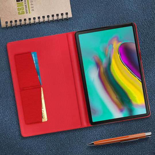 Avizar Flip Cover Dauerhafte Rote (Samsung Galaxy Tab S5e)