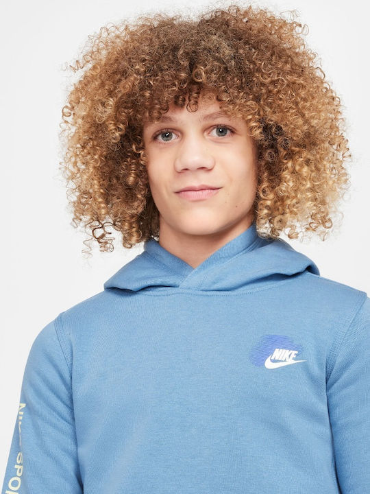 Nike Kids Sweatshirt Light Blue