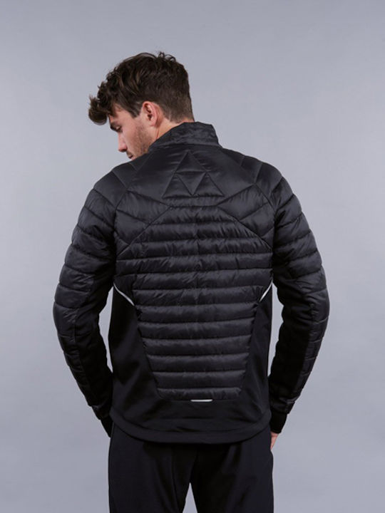 Fischer Herren Jacke Puffer Winddicht Black