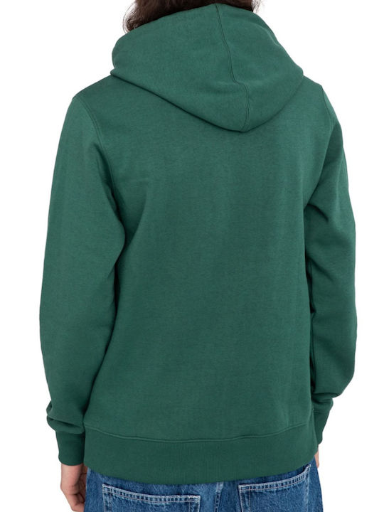 Element Herren Sweatshirt mit Kapuze und Taschen Kangaroo Green