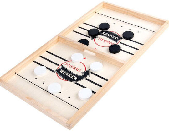 Interactive Foosball Game Flippy Ice Hockey Tip Wooden 10 Game Pieces +4 Years 54 X 29 Cm Multicolor