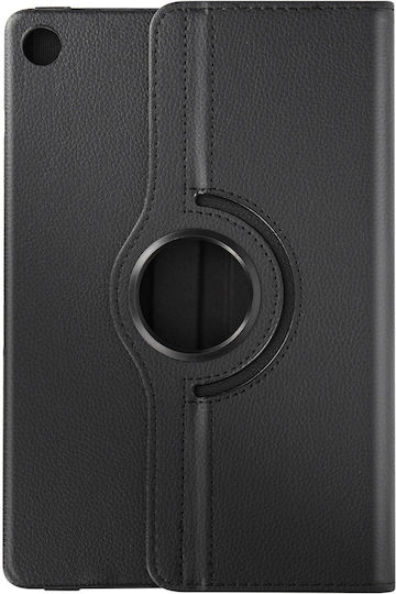 Akashi Flip Cover Rotativă Neagră Samsung Galaxy Tab A9 Plus