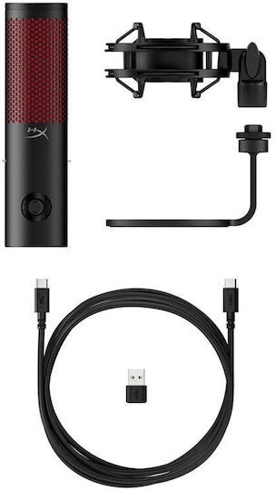 HyperX QuadCast 2 Πυκνωτικό Μικρόφωνο Επιτραπέζιο