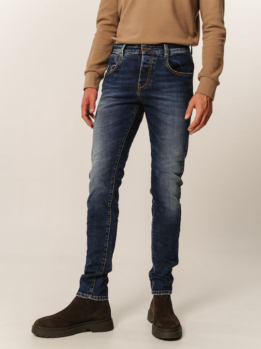 Edward Jeans Herren Jeanshose in Slim Fit Blau