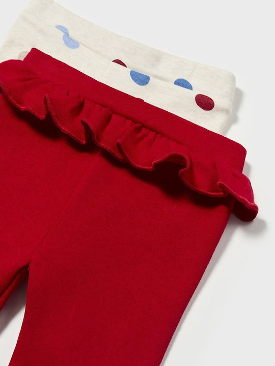 Kids' Set with Leggings Winter 4pcs Red